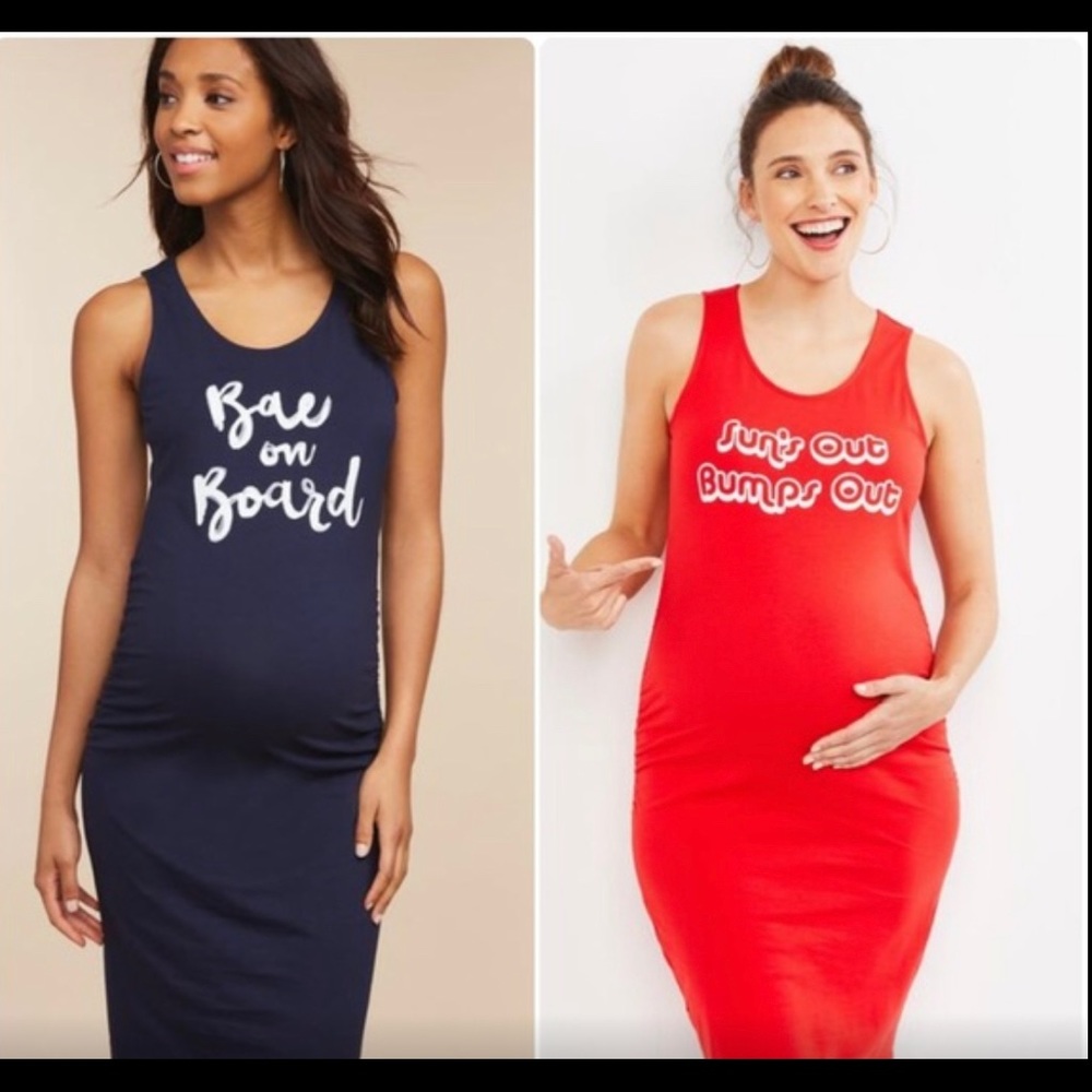 Bundle 2 maternity dresses